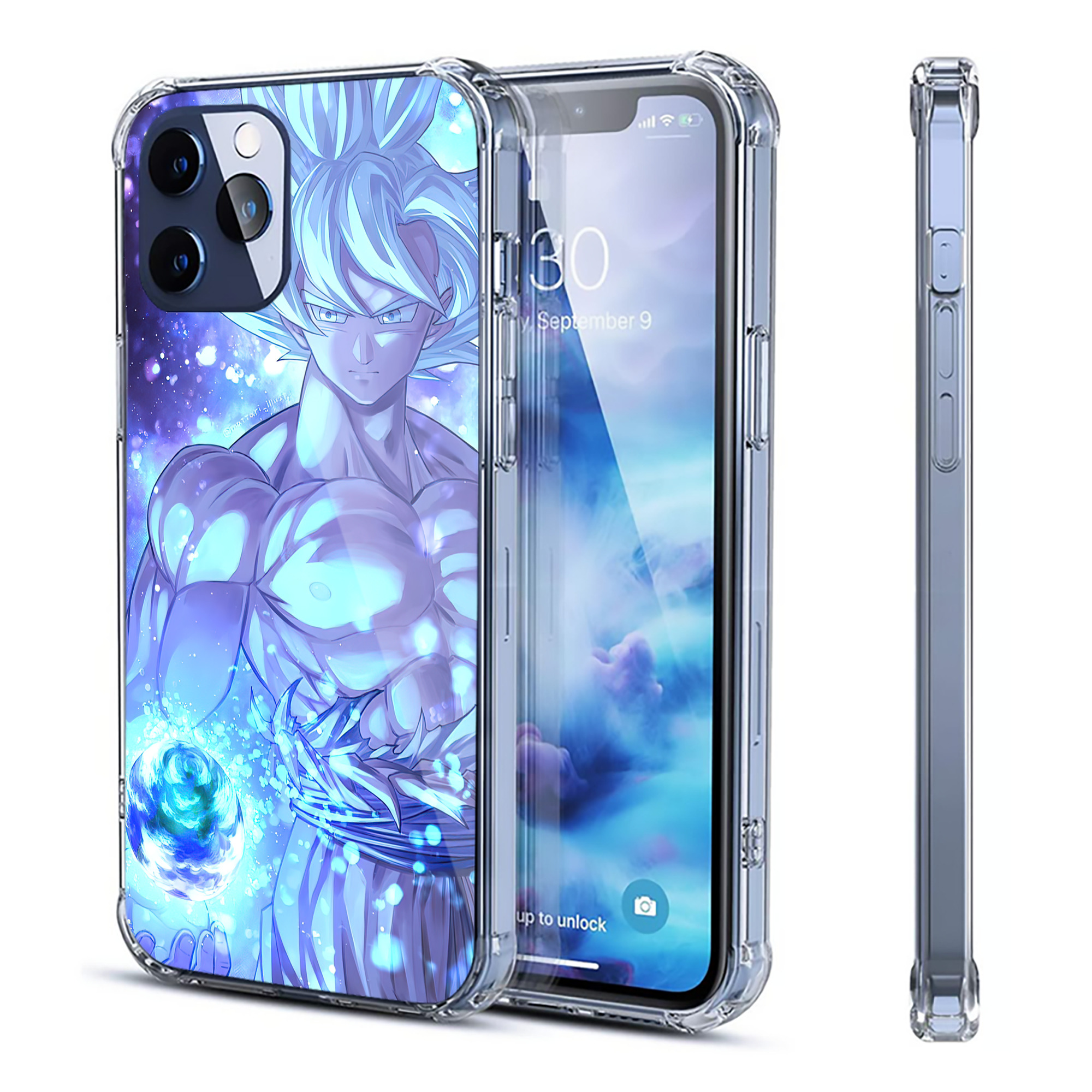 （画像用） ドラゴンボール DRAGON BALL 【iPhone 12シリーズ対応】透明スマホケース（クリアソフトケース）